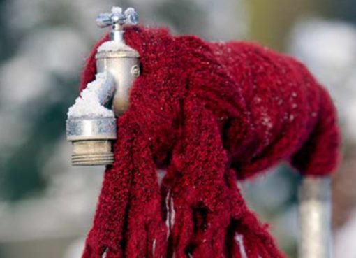 Frost kommt! Wasserleitungen entleeren!