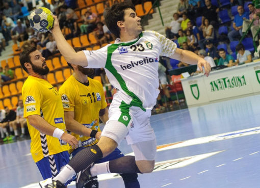 Handball in Aktion