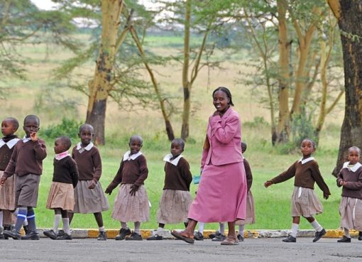 Lehrerin in Kenia