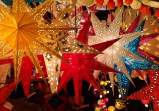 Weihnachtssterne in Treptow-Köpenick