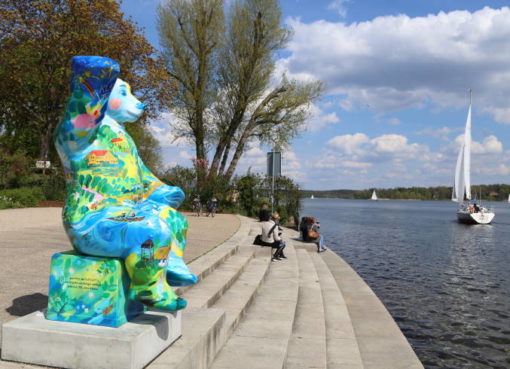 Uferpromenade am Kladower Hafen