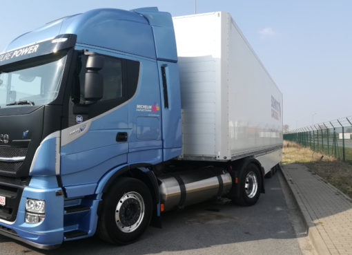 LKW mit LNG-Antrieb