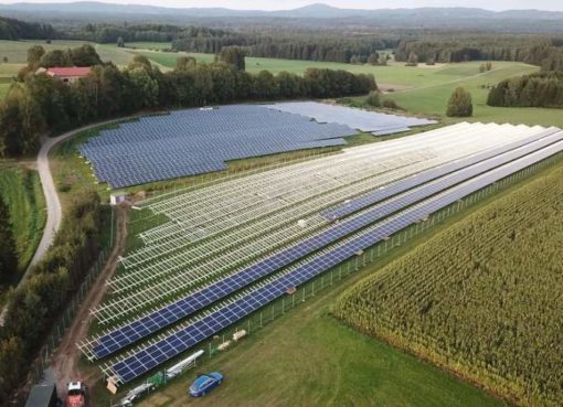 Photovoltaikanlage auf Landwirtschaftsflächen