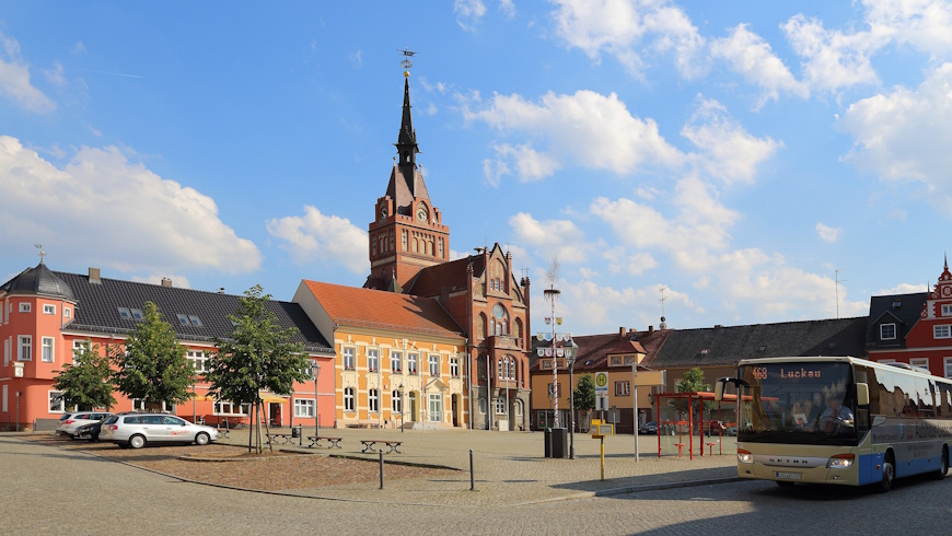 Markt & Rathaus von Golßen