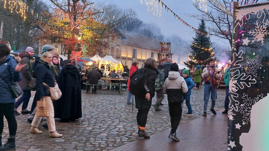 Nordischen Märchenweihnacht auf dem Britzer Gutshof