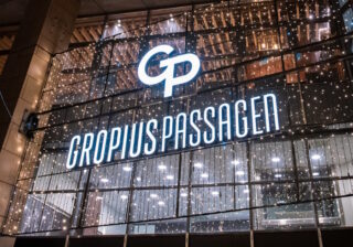 Weihnachtsbeleuchtung Gropius Passagen